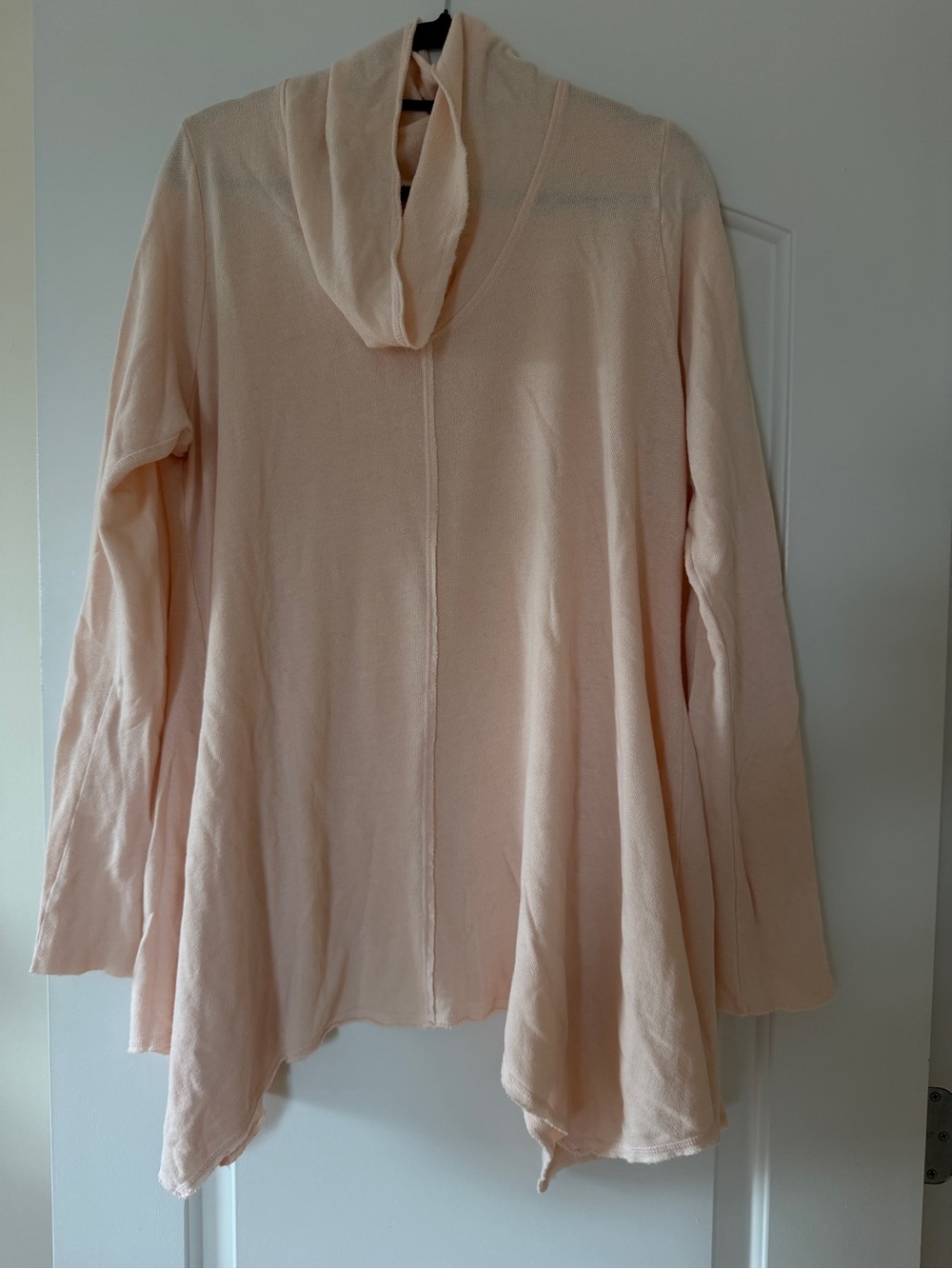 T.La Soft Blush Open Front Cardigan